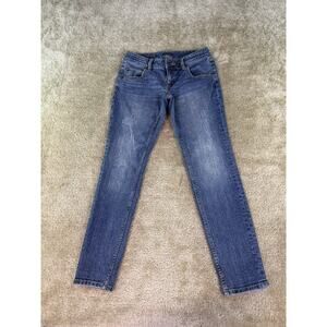 The Limited Denim Jeans Womens Size 2 Slim Boyfriend Low Rise 28x29 D383